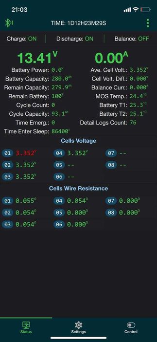 Аккумулятор LiFePO4 12V 280Ah и инвертор 1 кВт