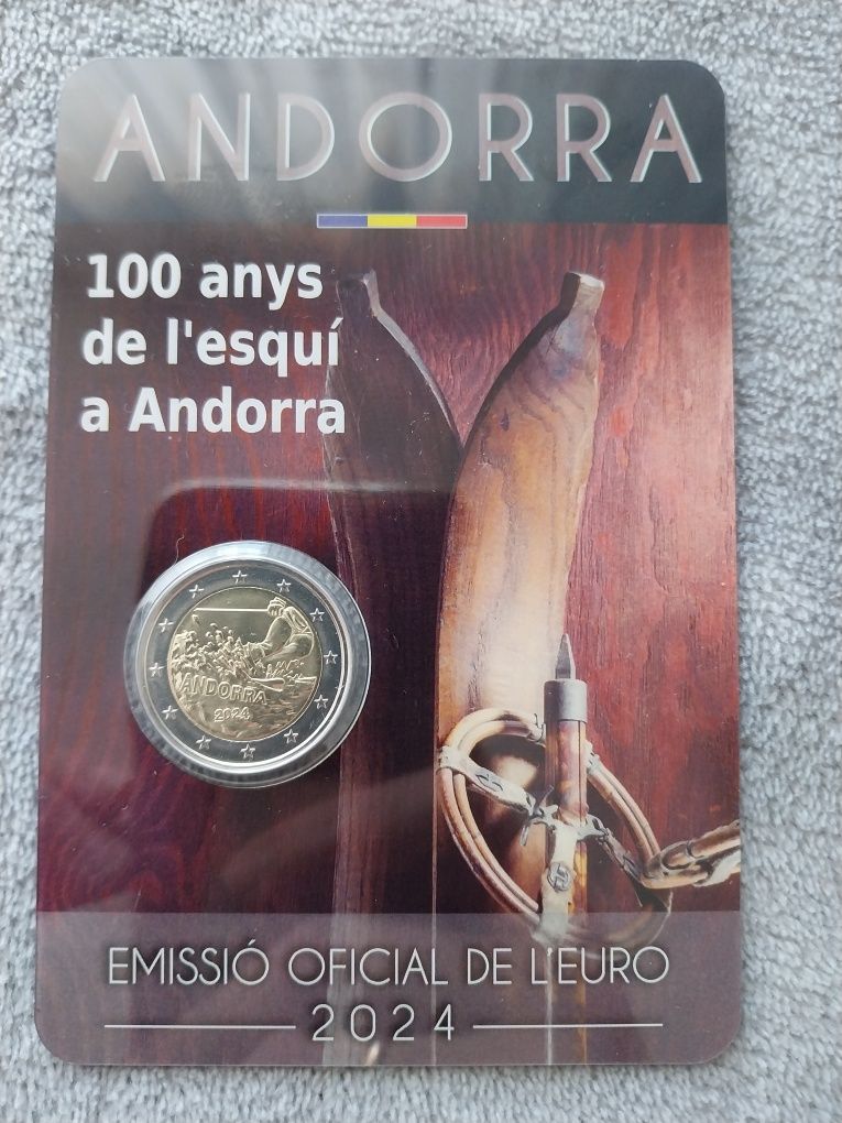 Moedas de Andorra 2024