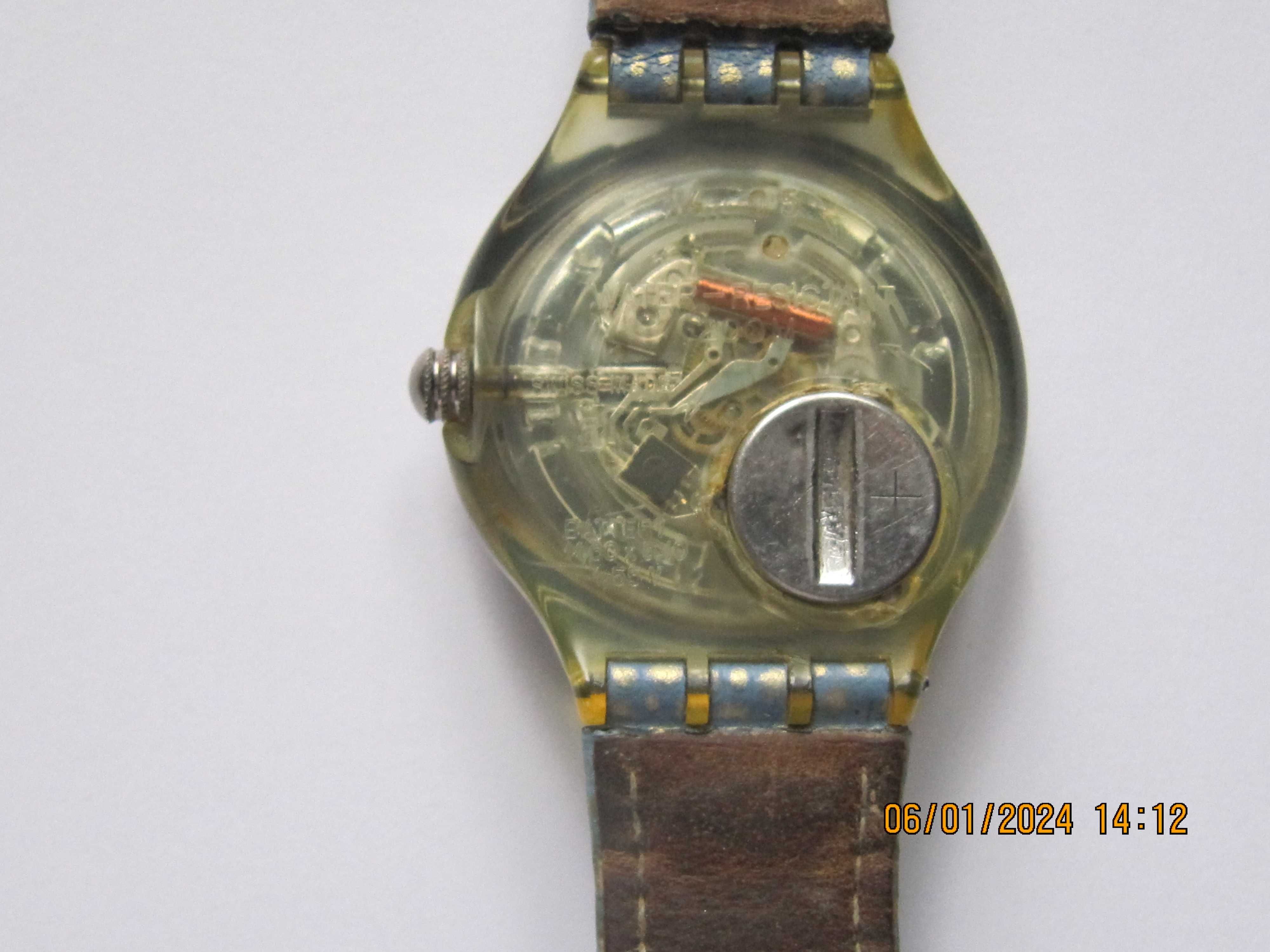 Swatch oryginalny sportowy zegarek