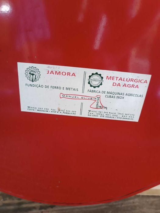 Esmagador elétrico vindimas - Pouco usado