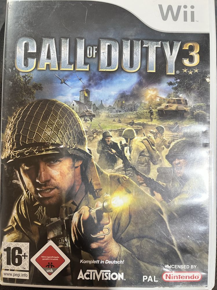 Rayman Raving Rabbids/Call of Duty3