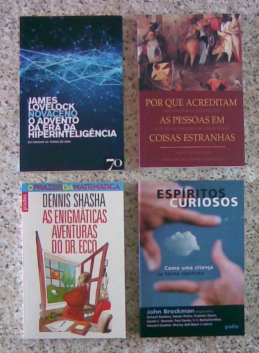 Livros Divulgação Científica