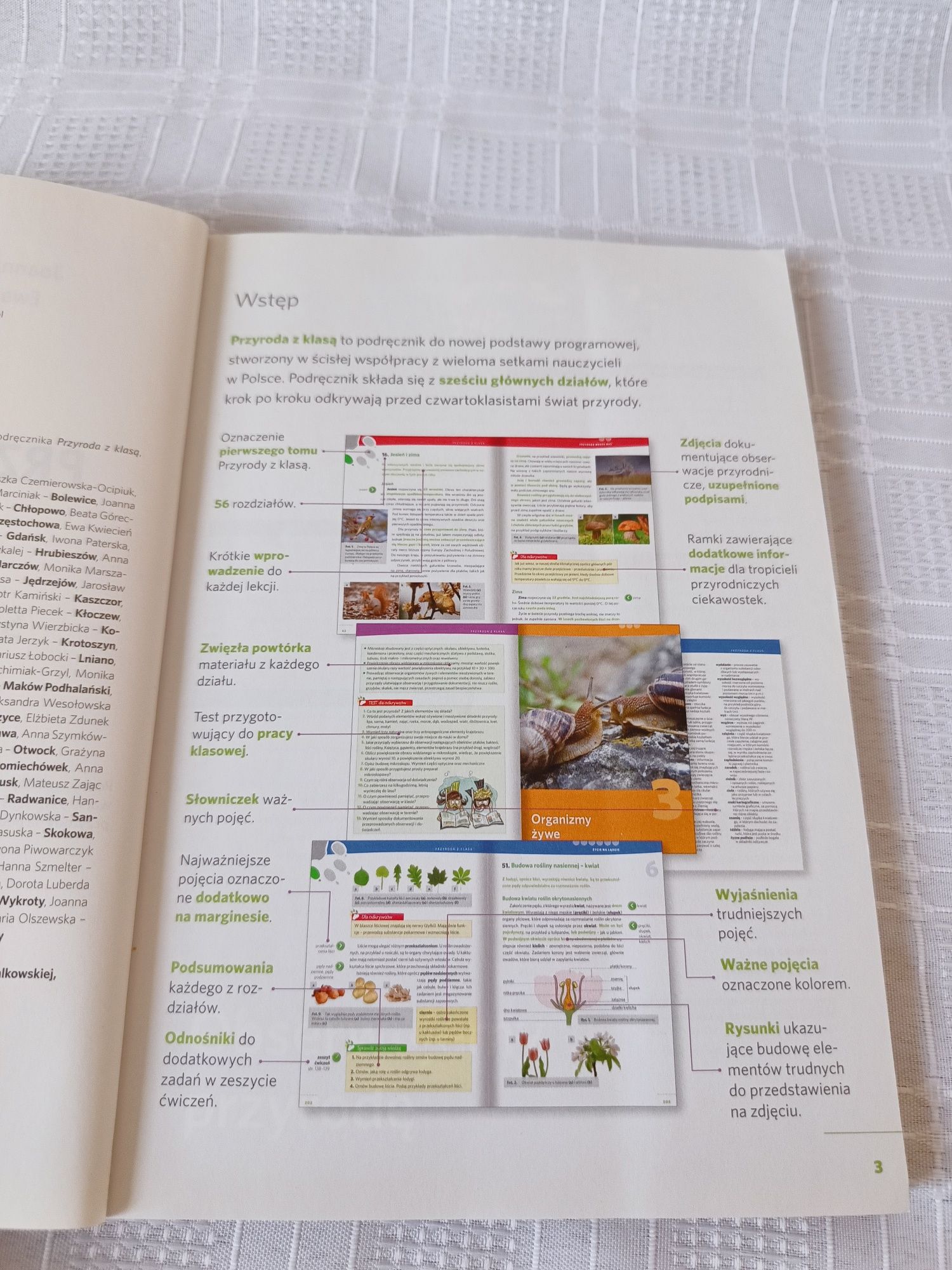 Podręcznik "Przyroda z klasą", klasa 4, szkoła podstawowa