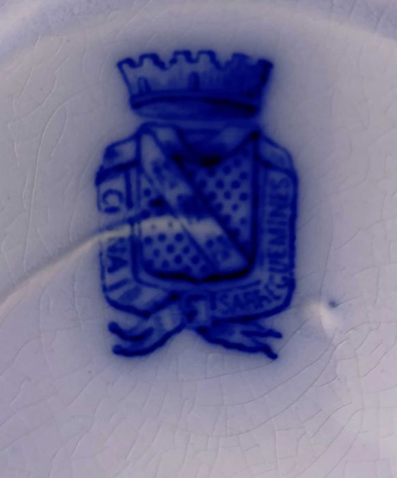 Pratinhos Sarreguemines Borrão