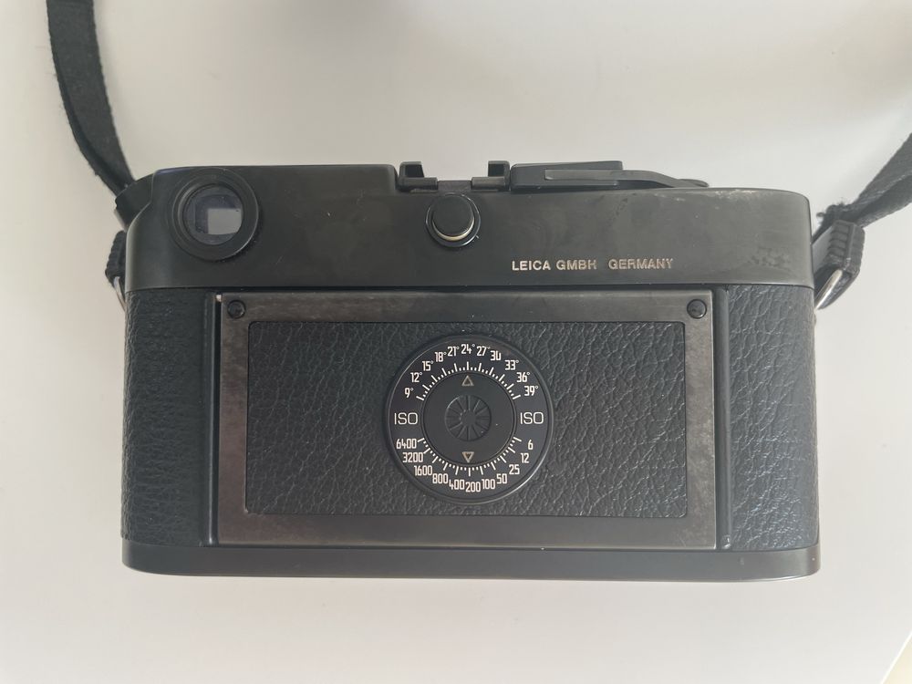 Leica M6 Analogkamera schwarz