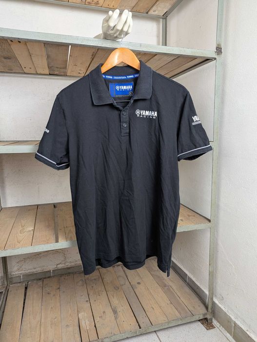 Поло Yamaha Racing Paddock Gear, чорне, розмір L
