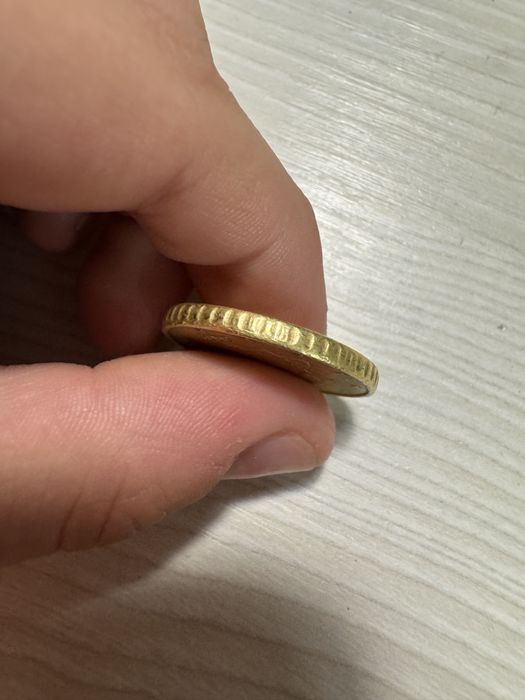Італійська монета 50 € cent 2002 року