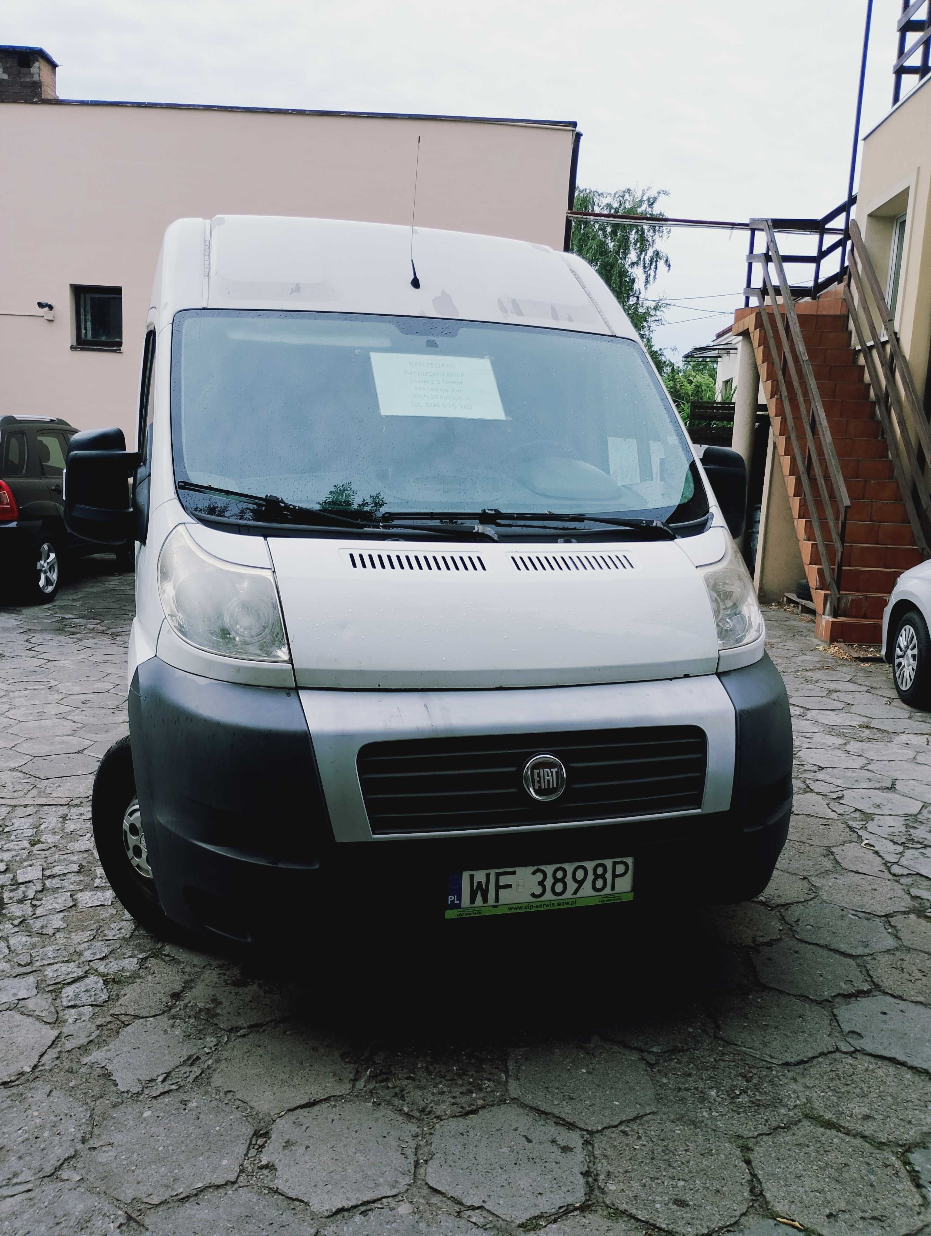 Fiat Ducato 2010 r. 2.2 100 KM