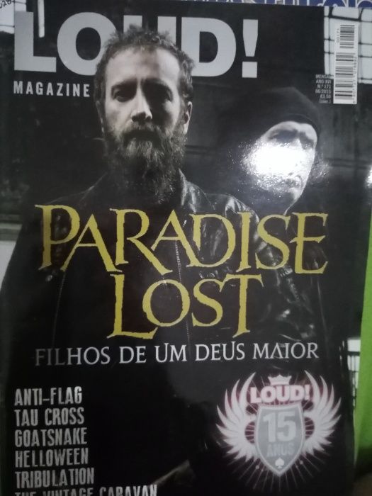 revistas LOUD!-moonspell, led zeppelin, deep purple...