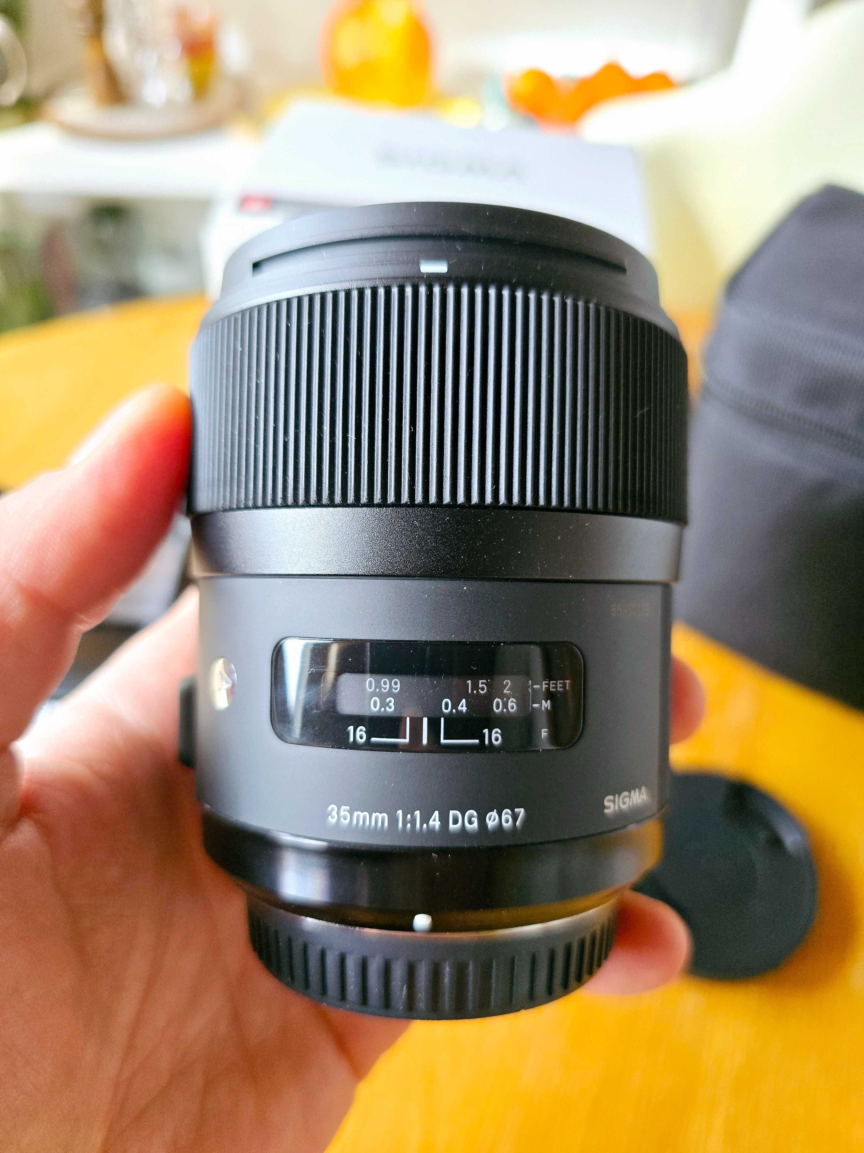 Sigma 35mm f1.4 DG HSM для Nikon F - світлосильний ширококутний фікс