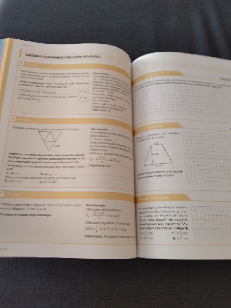 Repetytorium matematyka egzamin ósmoklasisty