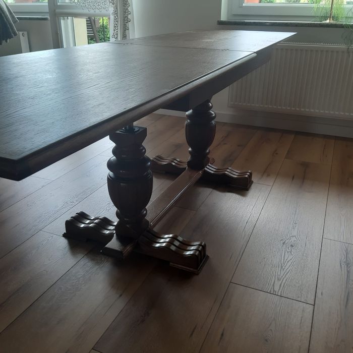Ława stół rozkładany dąb