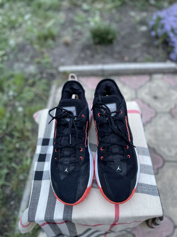 Кроссовки Jordan One Take Li Black/Orange/White, 46 размер, Оригинал