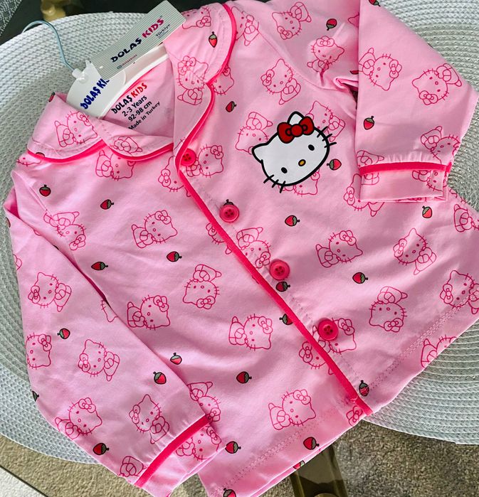 Hello Kitty піжама для дівчинки  р 2-6 років (100% cotton) Turkey