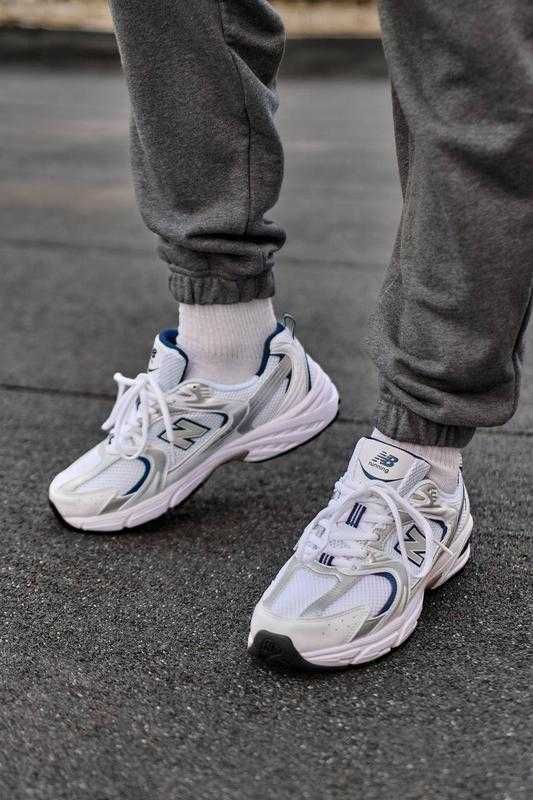 Весняно-літні чоловічі кросівки New Balance 530 White