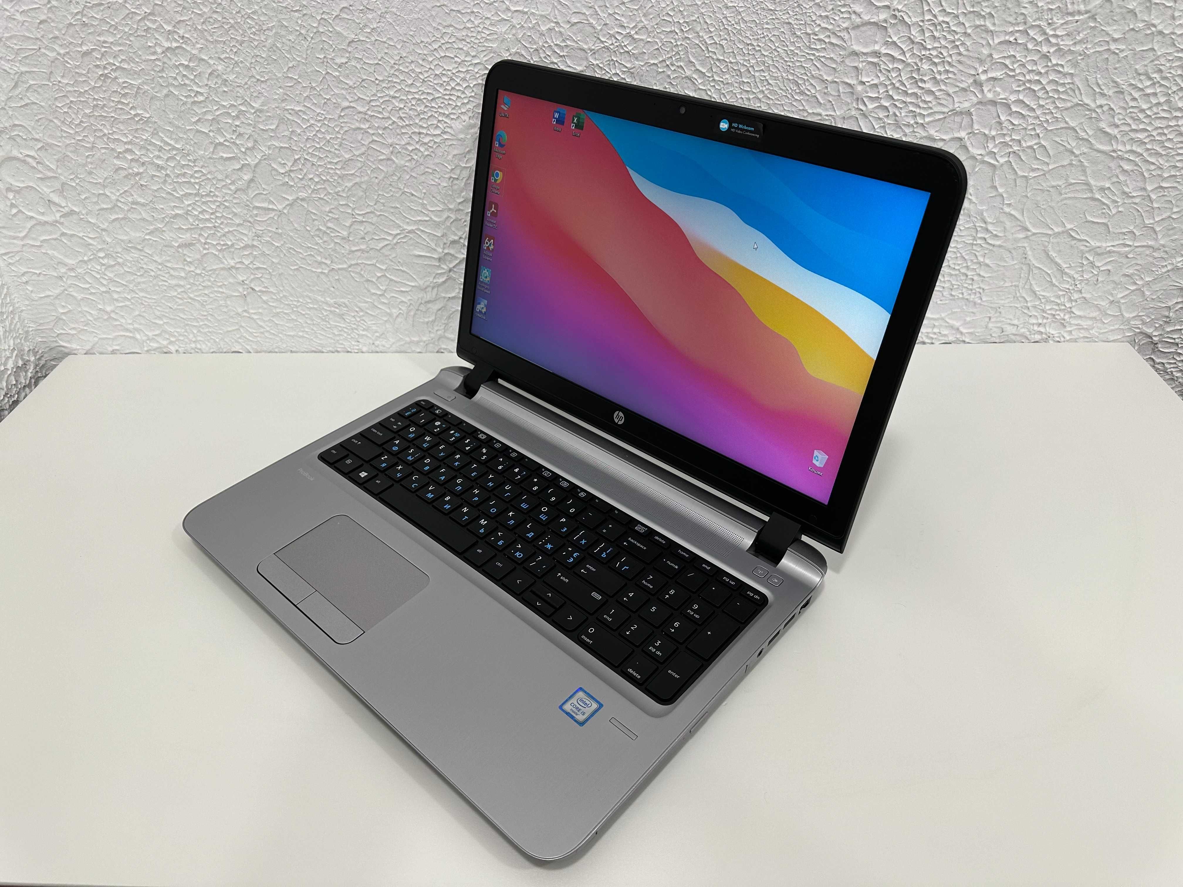 Ноутбук HP ProBook 450 G3 15.6' HD/i5-6200U 2.8ГГц/8gb DDR4/256gb SSD