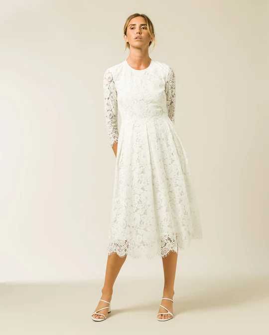 Sukienka ślubna rozm. 34 koronkowa