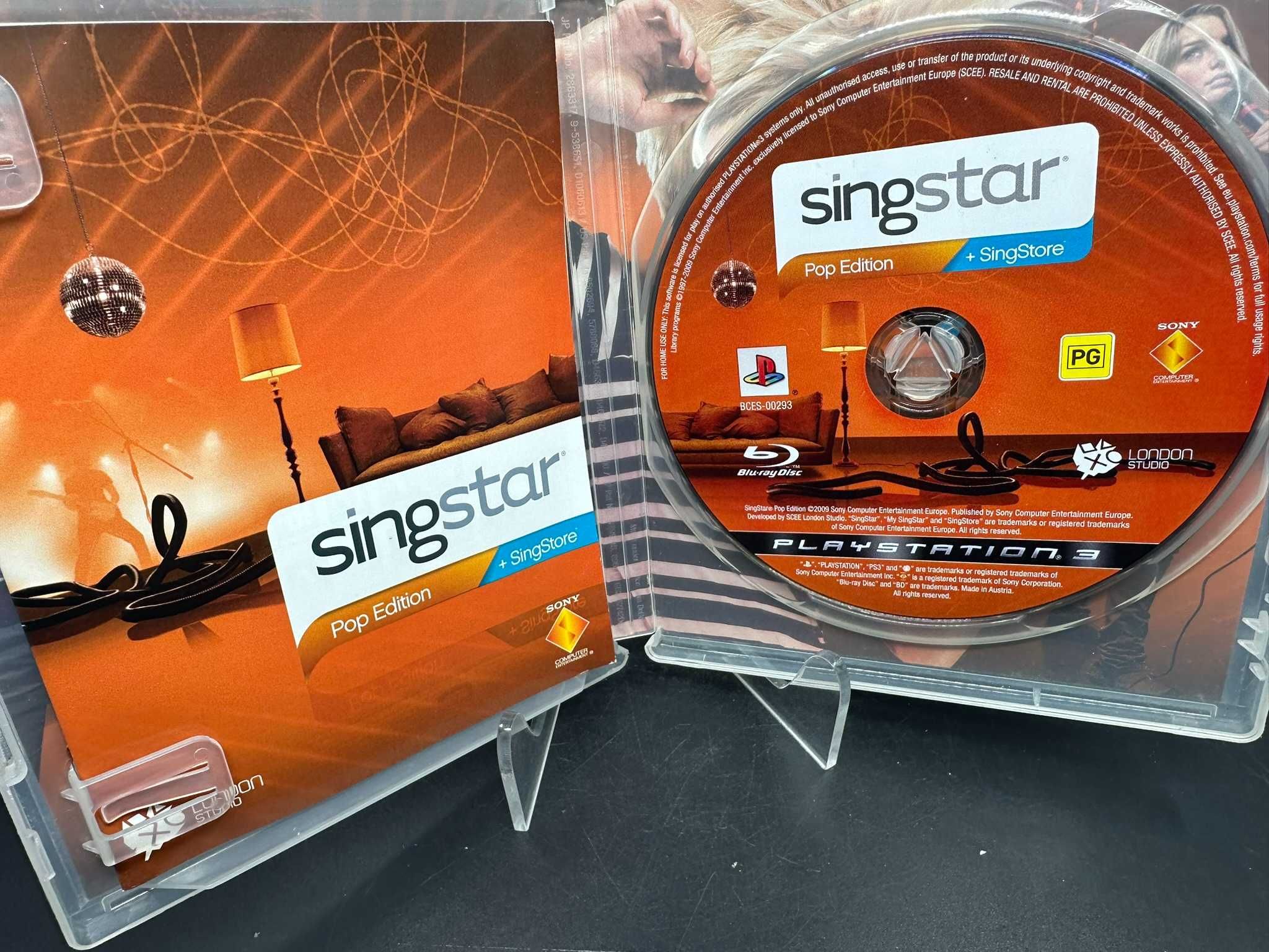 Gra na Ps3 Singstar Pop Edition