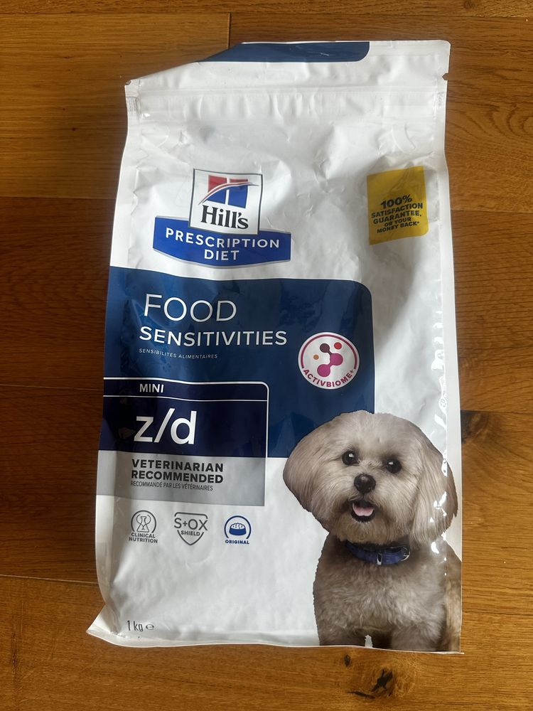 Hill's PD z/d Canine Mini Food Sensitivities 2kg  1 kg