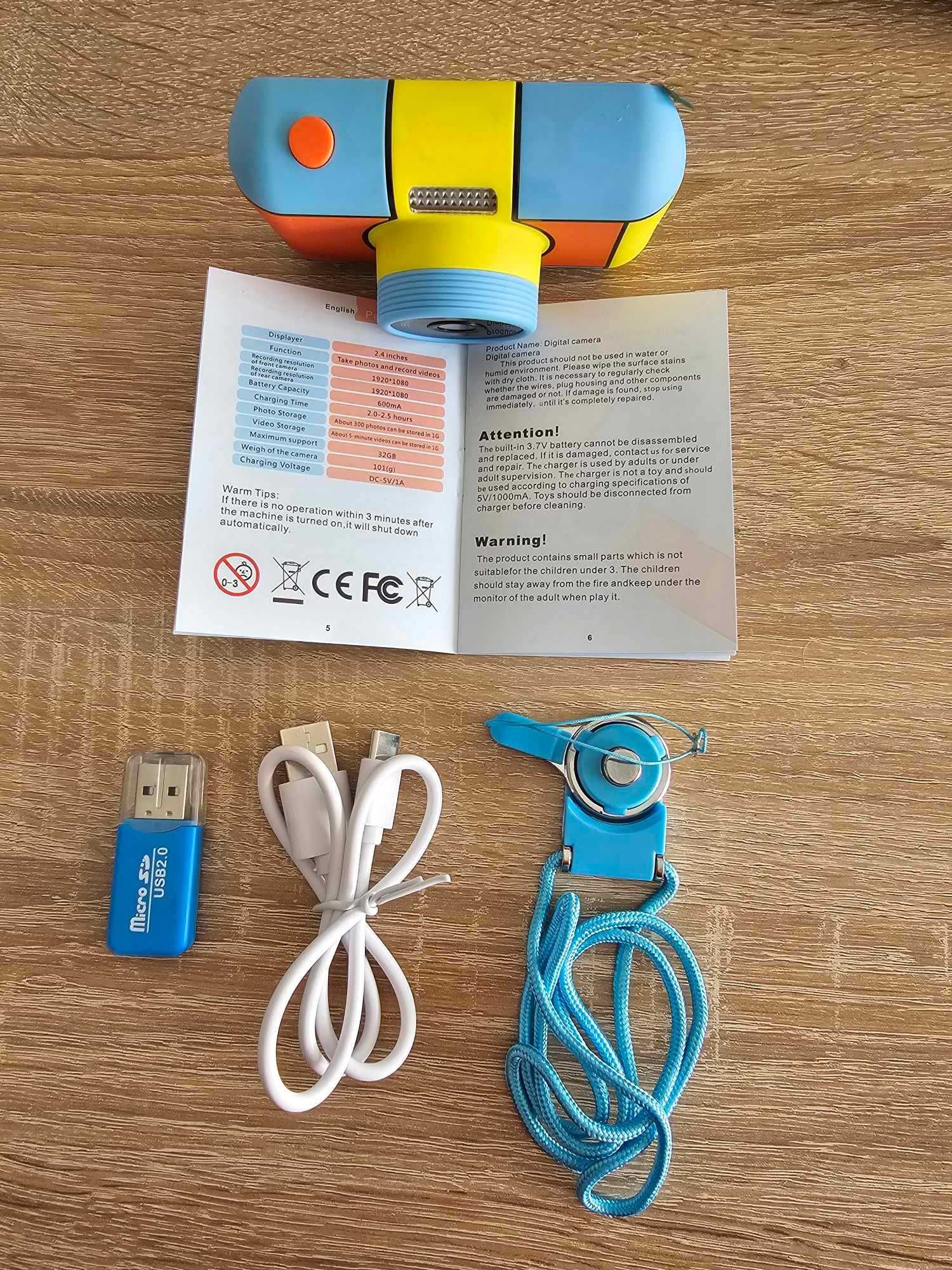Aparat cyfrowy dla dzieci Child Smart Camera D7 Mini   24-70MM