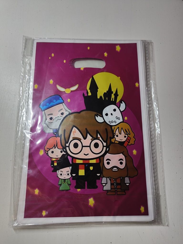 Woreczki torebki na prezenty urodziny Harry Potter 50szt B245