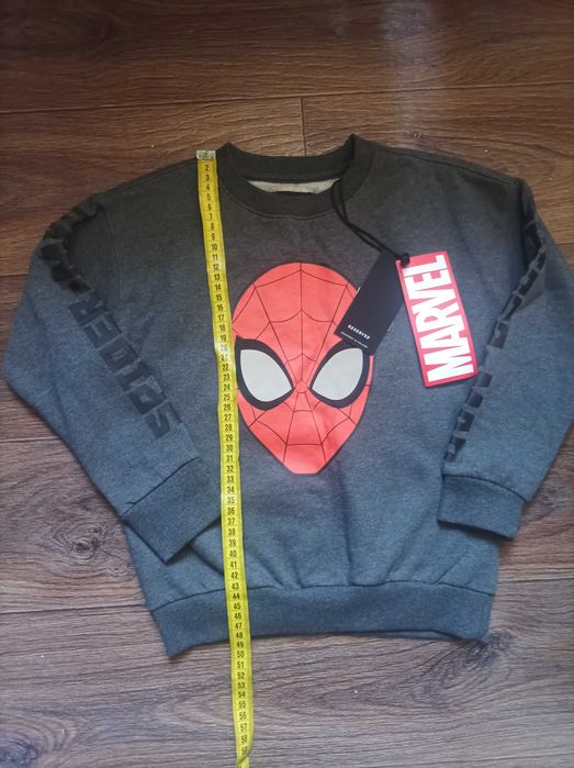 Лонгслів, світер ,толстовка фліс  reserved 122 см (6-7 років ) marvel