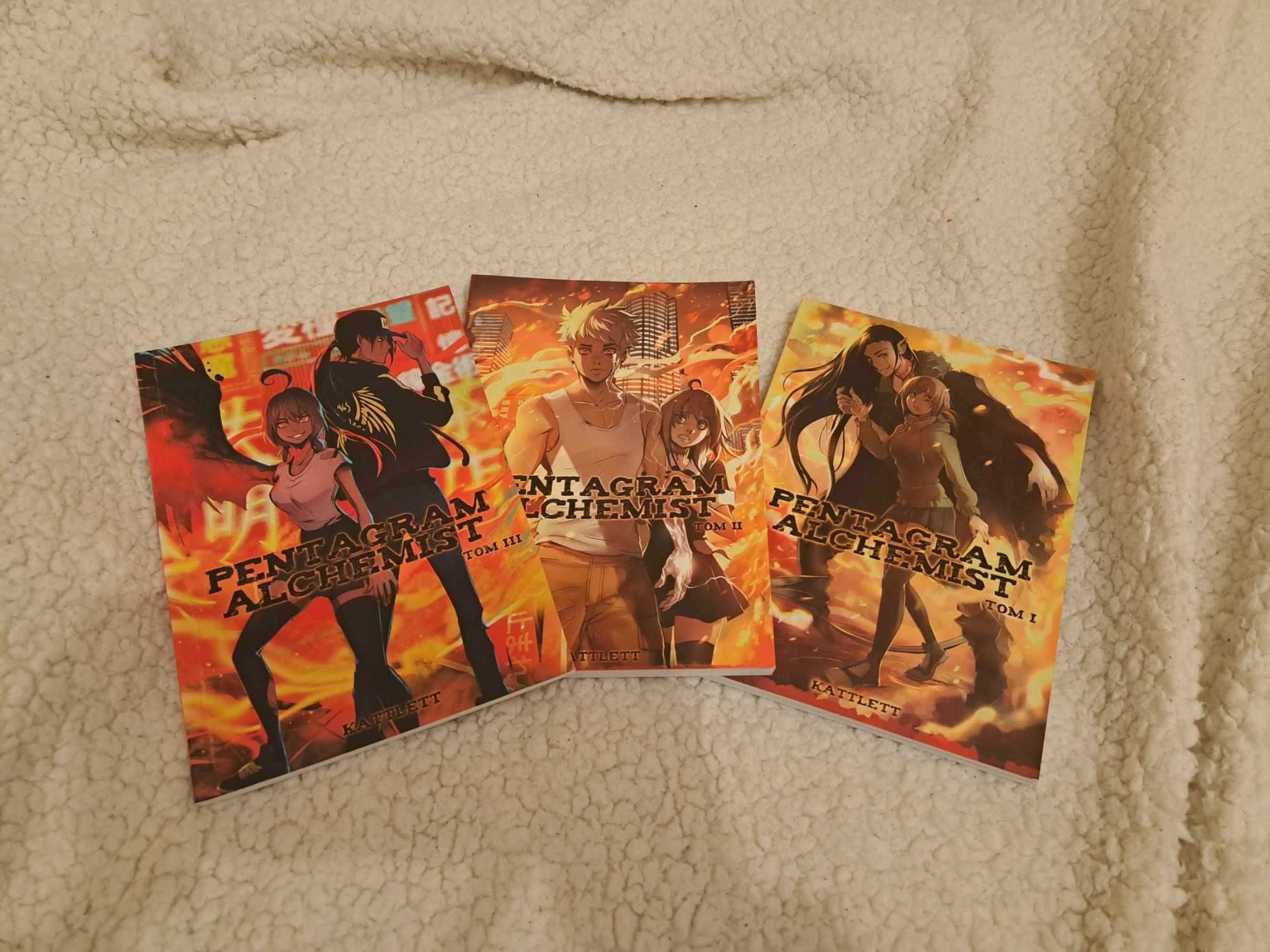 Pentagram Alchemist 1-3 manga Katt Lett