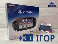 Sony PS VITA Slim Black 64GB + 30 Ігор Встановлено PlayStation Vita