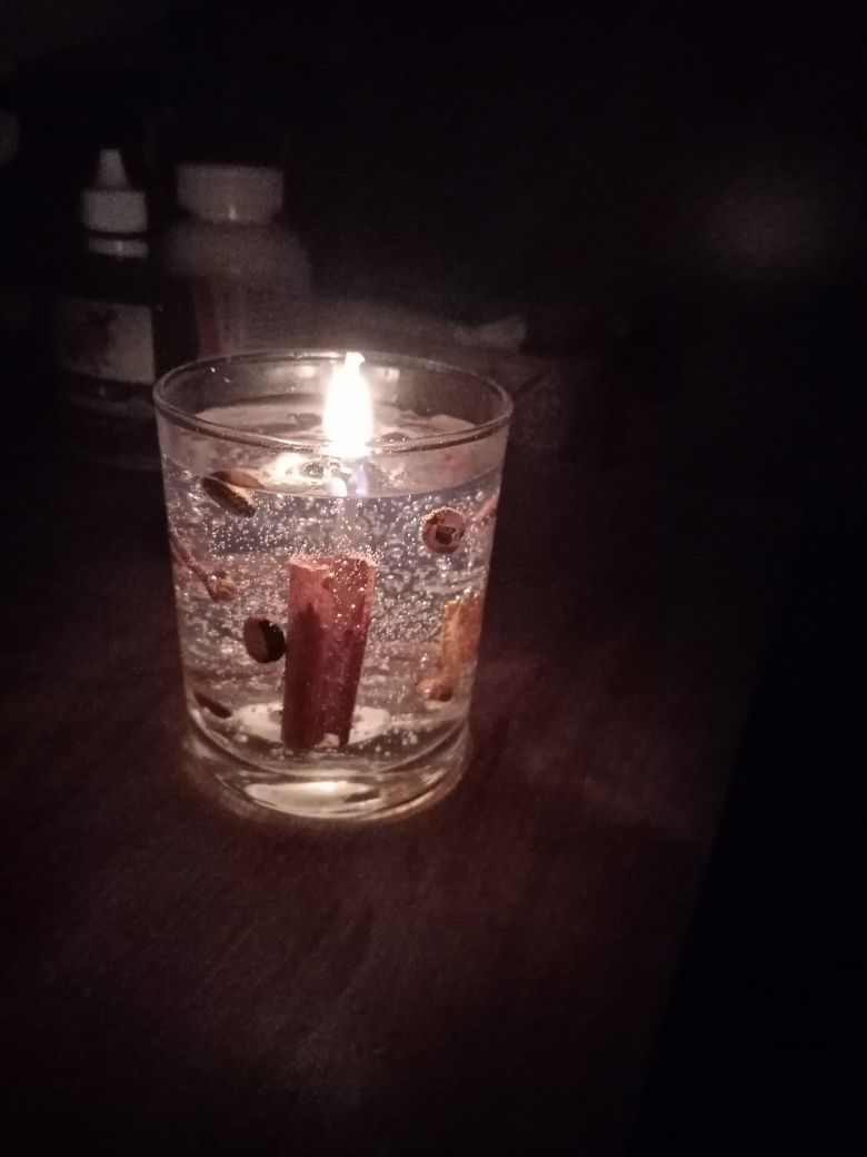 Свечи гелевые без запаха.