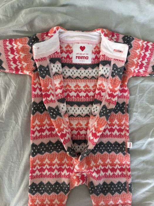 Шерстяний комбінезон ромпер Reima