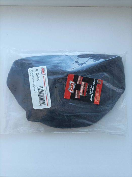 Сумка на пояс Louis шкіряна (мото)