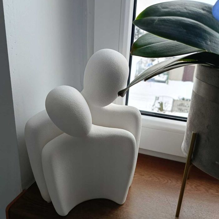 Figurka Dekoracyjna Para Nowoczesna Ozdoba Salon Design Minimalizm
