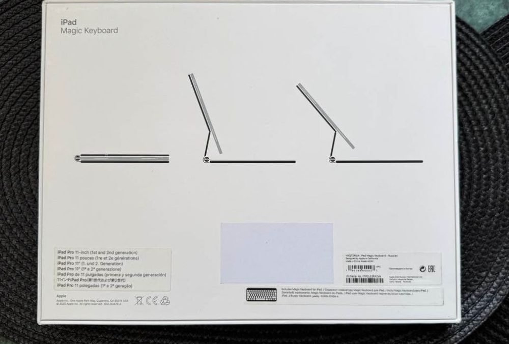 Оригинальная клавиатура-чехол Apple Magic Keyboard для iPad 11”