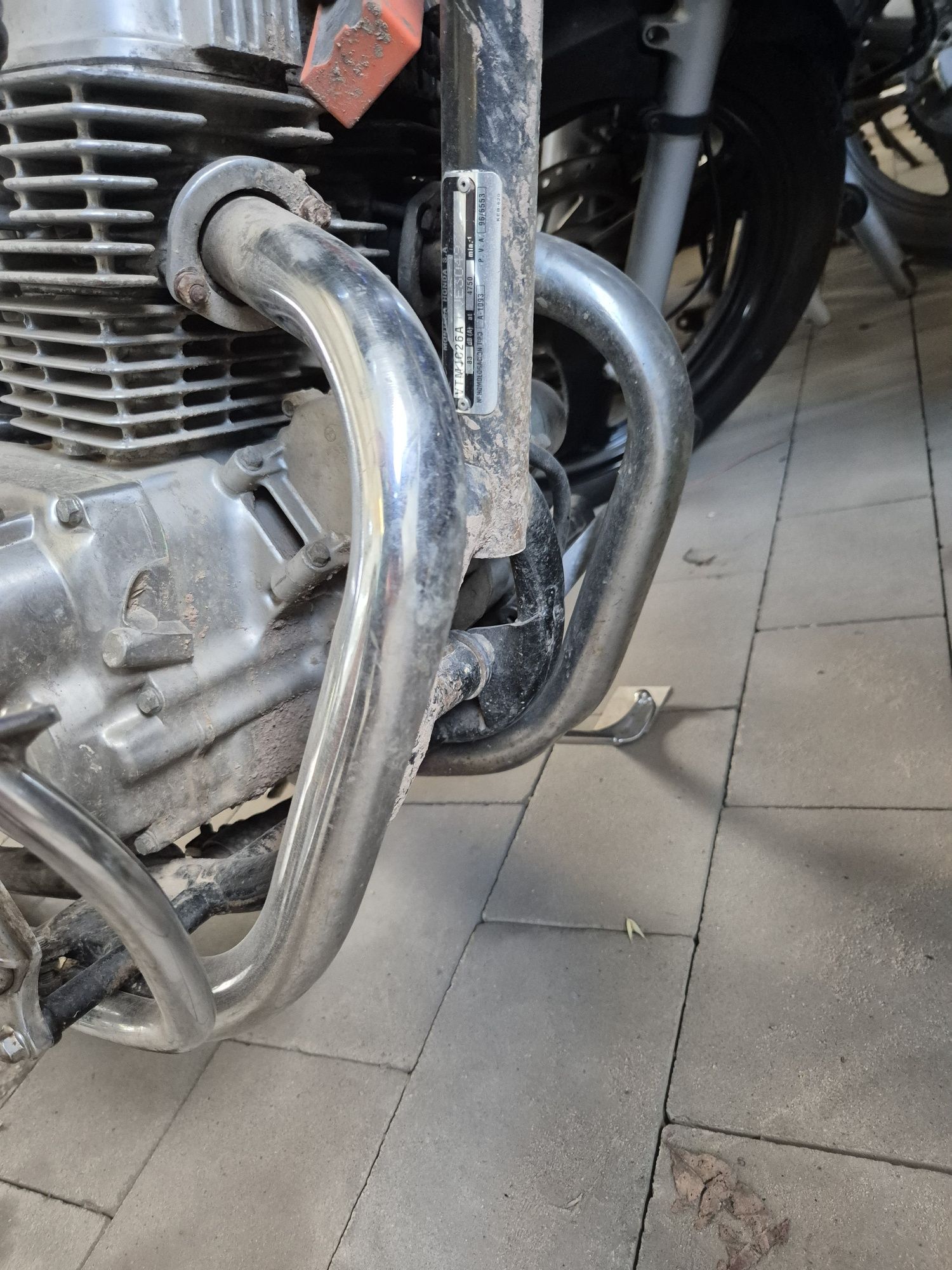 Kolektory wydechowe Honda Rebel 125, tłumik, silnik, wydech