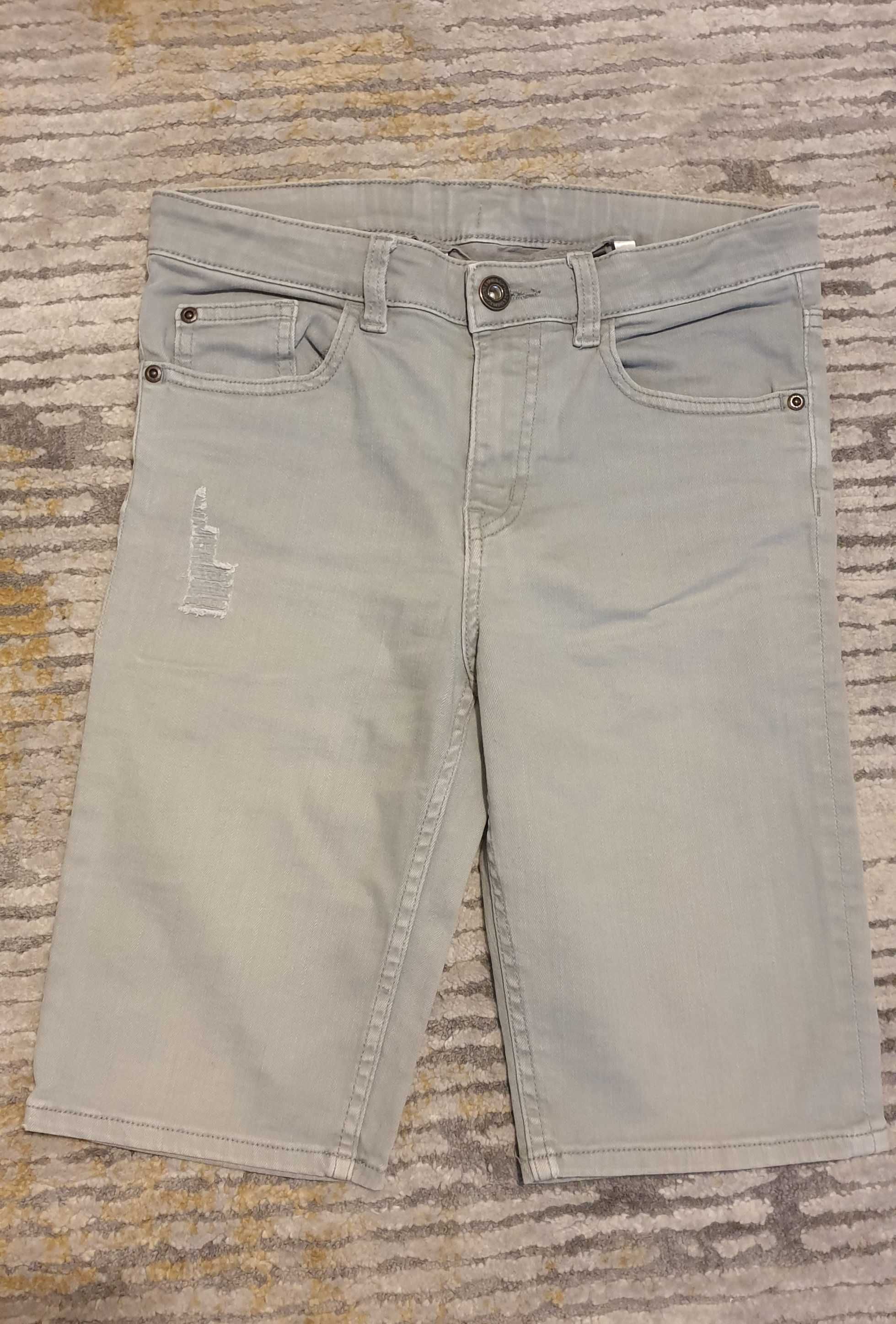 krótkie spodenki jeans H&M rozmiar 146