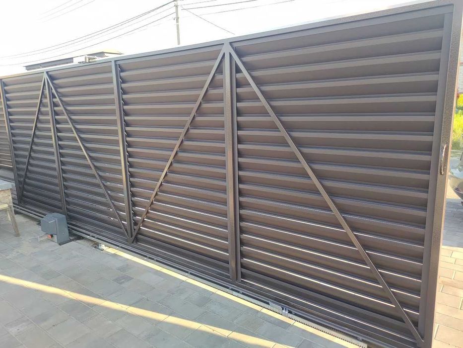 Автоматичні ворота виготовлення монтаж, автоматика