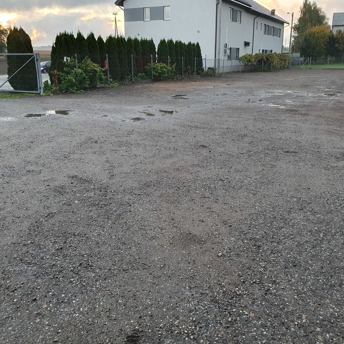 Wynajem placu, powierzchni pod działalność gospodarczą