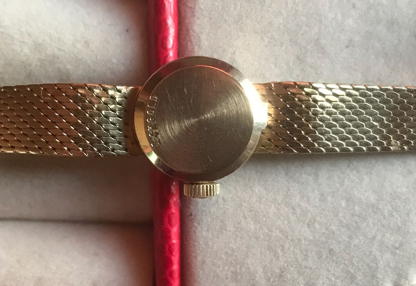 omega złoty zegarek damski naręczny złoto 585 bransoletka nakręcany