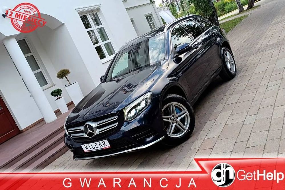 Mercedes-Benz GLC 350e 320KM 4MATIC HYBRID FULL LED kamera360 radar skóra EU bezwypadko