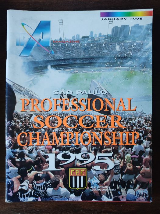 Revista campeonato paulista 1995 Brasil