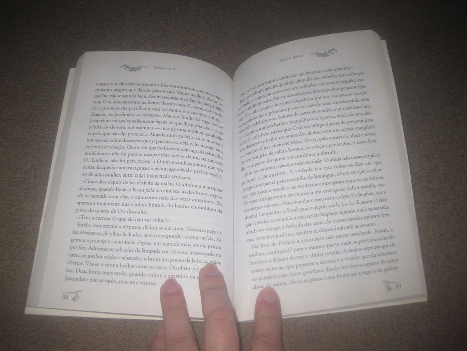 Livro "História de O" de Pauline Reage