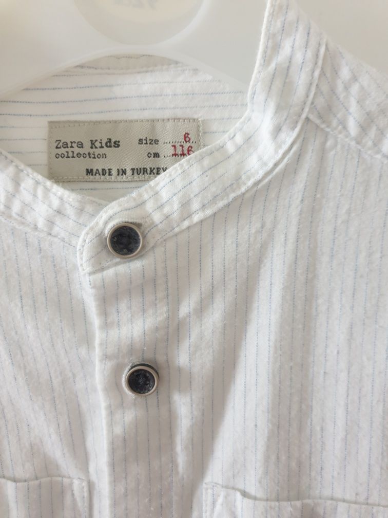 Camisa zara 6 anos