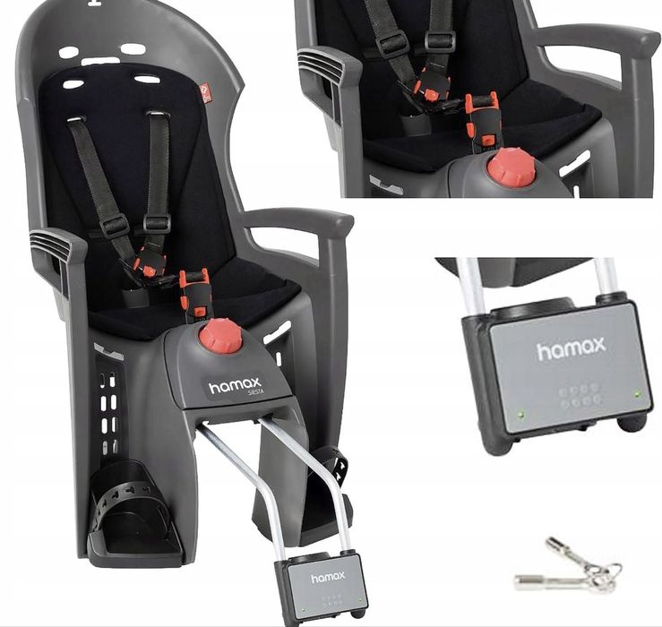 Uzywsny hamax siesta fotelik rowerowy 20kg
