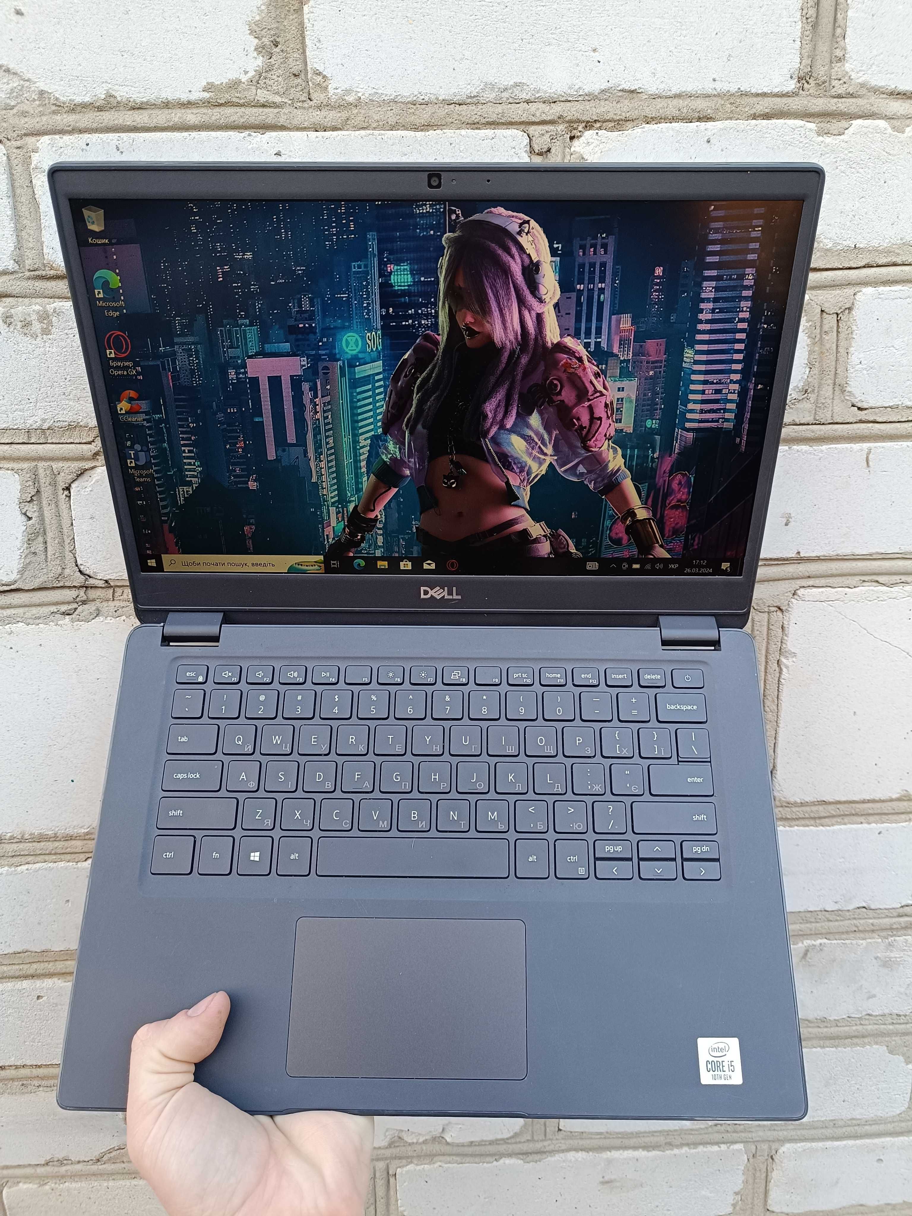 2021 рік, ноутбук DELL (i5 10210U/8gb/512gb ssd)