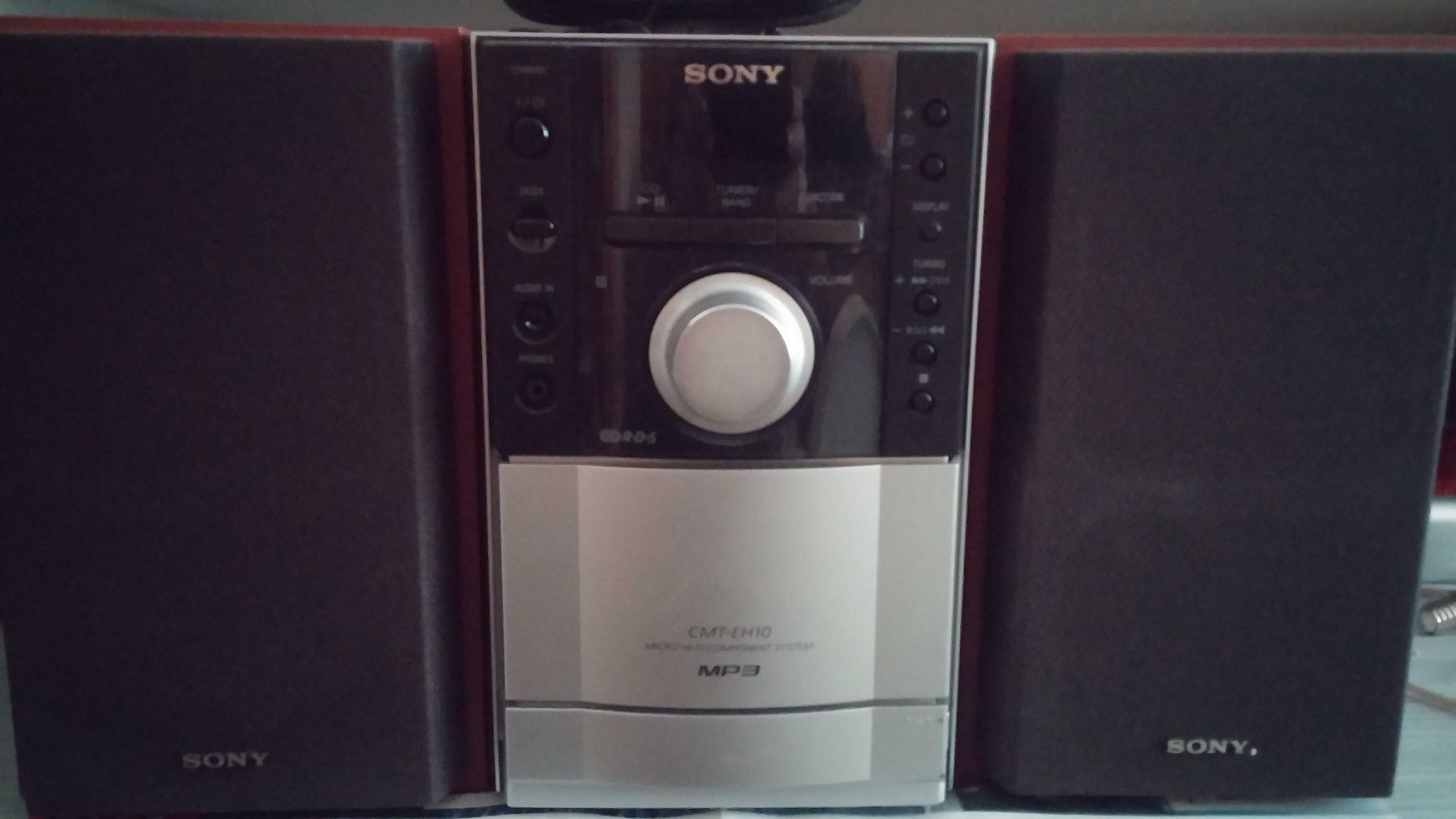 Mikro wieża SONY Cd/MP3/AUX  NOWY pilot SONY Możliwa wysyłka