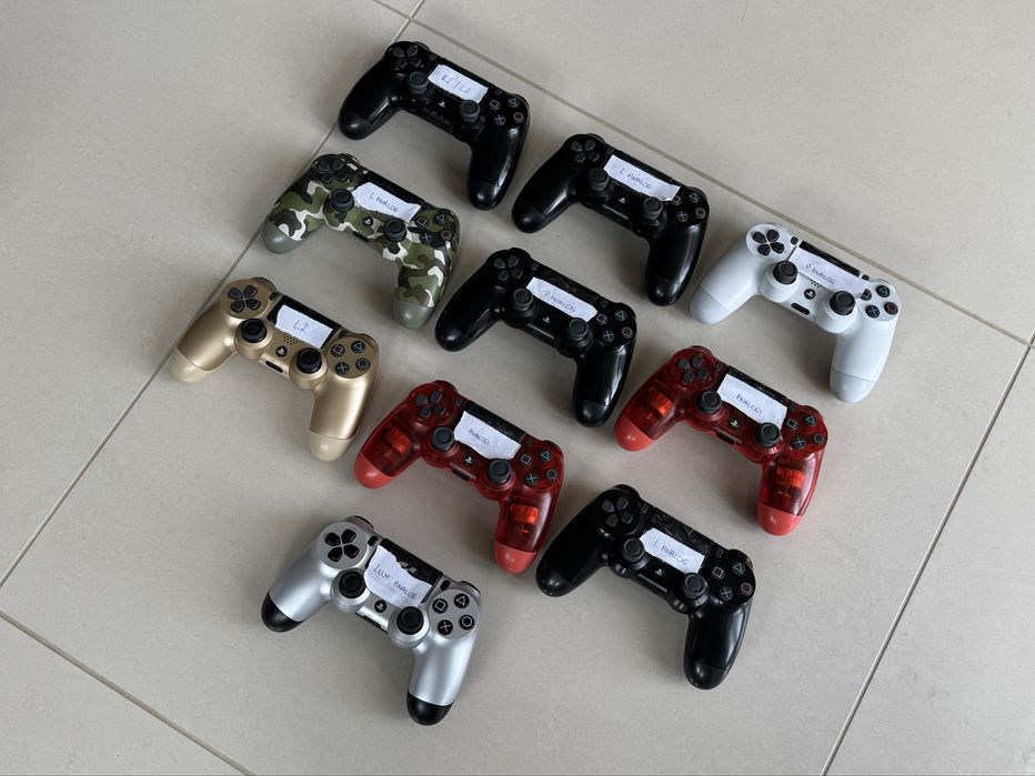 Zestaw Padów SONY DUALSHOCK 4 Limitowane Uszkodzone Komplet Wysyłka !