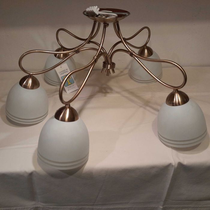 Lampa wisząca "Alfa" patyna