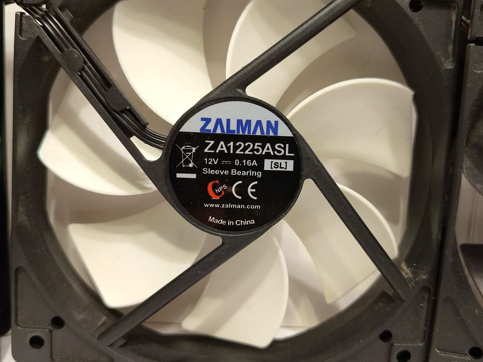 3x Wentylator Komputerowy 120mm 12cm Zalman Cooler Master