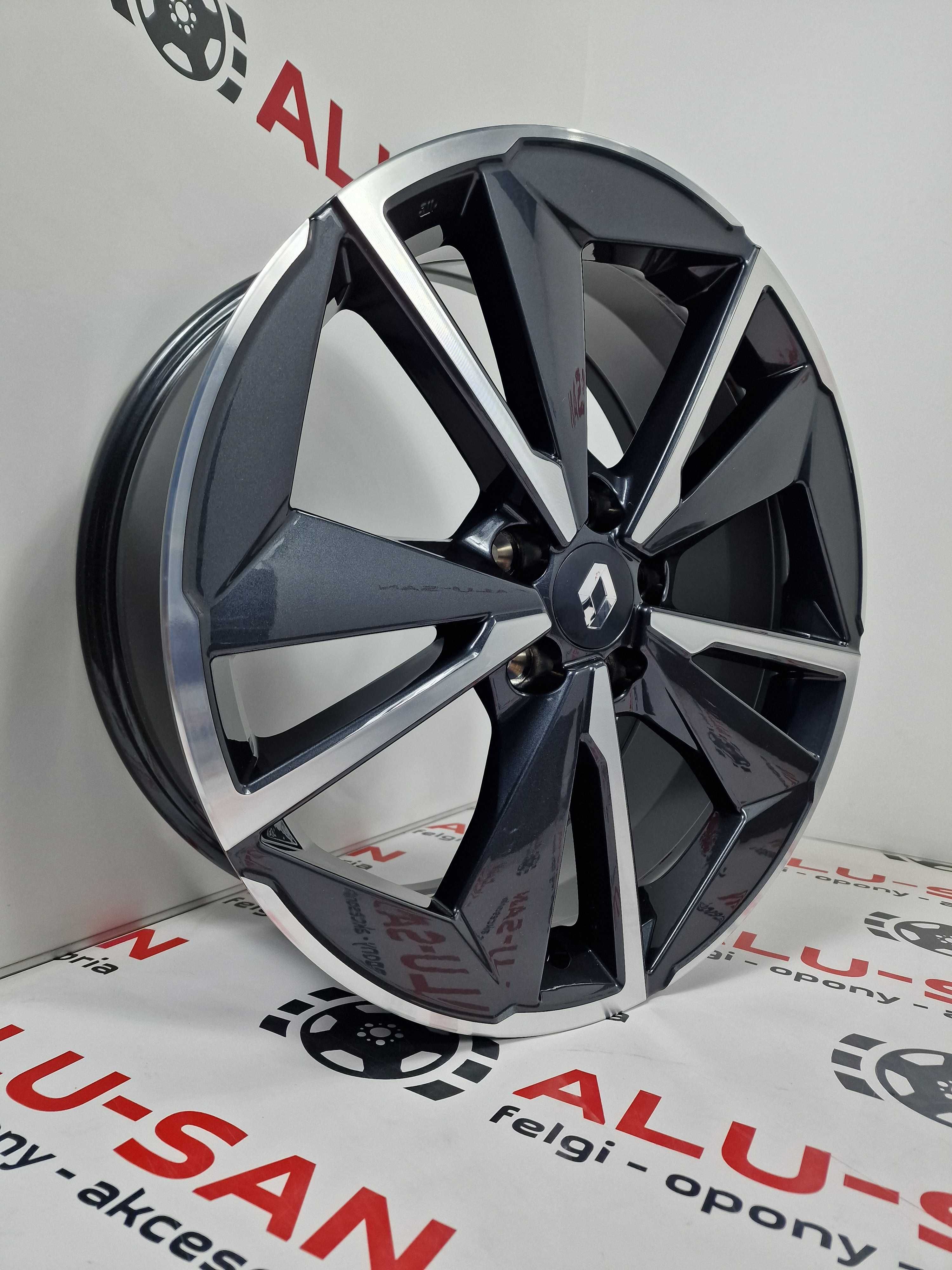 NOWE alufelgi RENAULT 19" 5x114,3 Laguna Talisman Megane -Grafit Poler