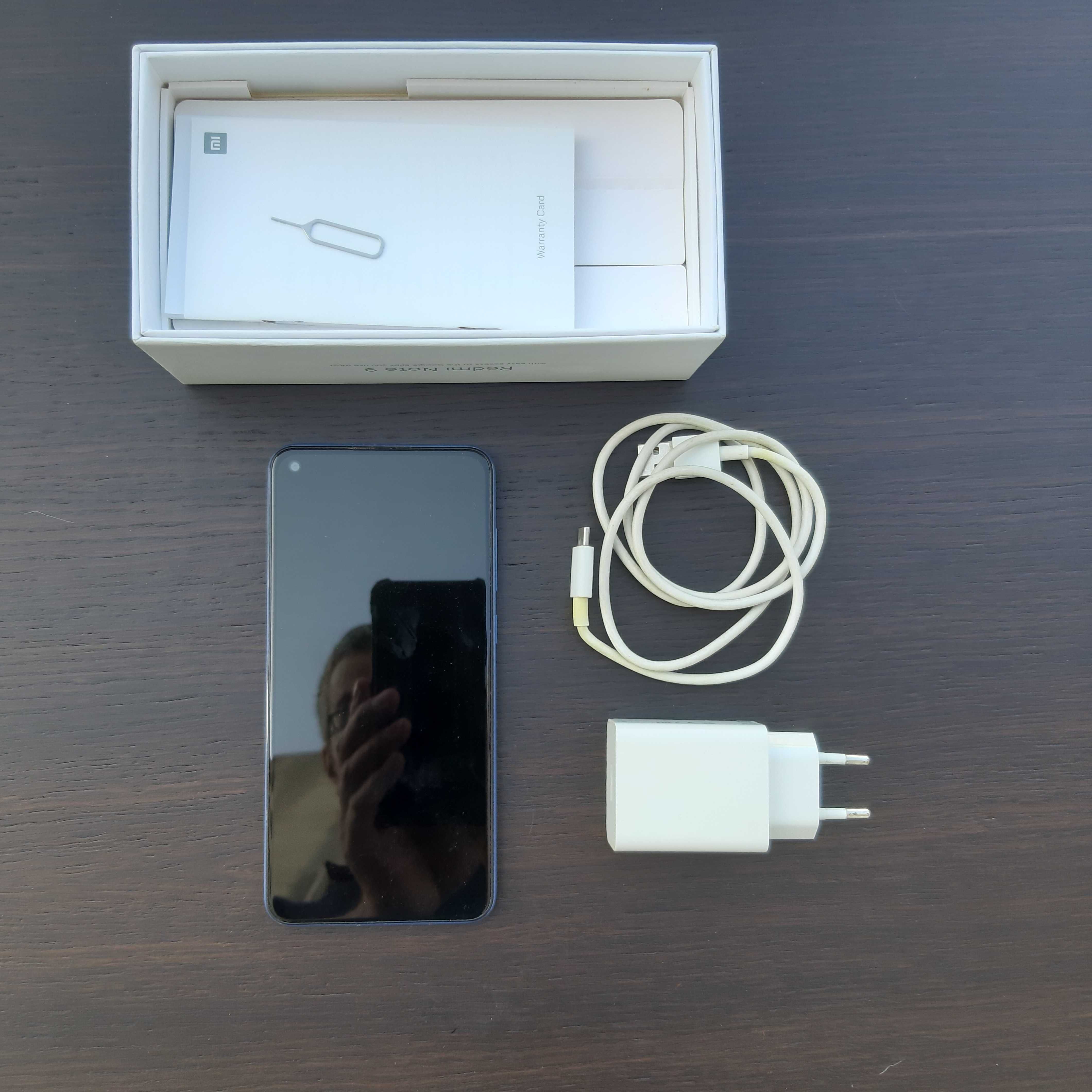 Telem. REDMI NOTE 9 - Midnight Grey 4GB RAM 128 GB ROM (1 de 2 unid.)